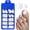 White, variant on 144 count Dark Red Press Toenails Women Press ons, Red Press Nails Toenails Square Nails Tips Glue Toenail False Stick Kit with Glue Tab