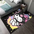 thumbnail image 6 of Christmas Gifts Sanrio Kuromi Area Rug,Carpet for Home Living Room Bedroom Doormat Decor,Non-slip Floor Mat, 6 of 14