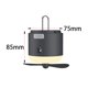 thumbnail image 3 of Luz de camping con ventilador de pulverización, linterna, antorcha de camping, lámpara colgante para viajes, Negro, 3 of 9
