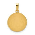 thumbnail image 4 of Finest Gold 14K Yellow Gold Polished & Satin St Raphael Medal Hollow Pendant, 4 of 4