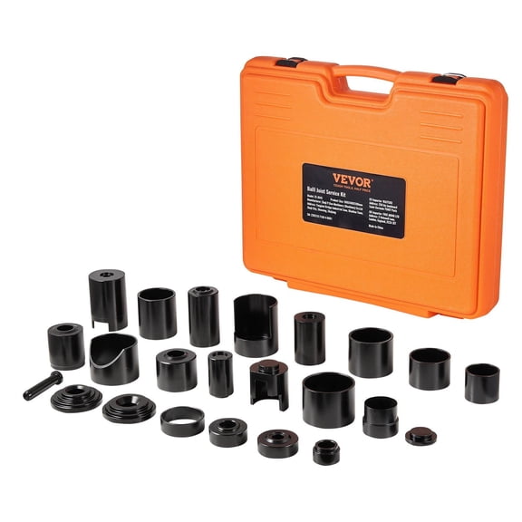 Ball Joint Press Kit - 25 Pc C-Frame Tool Set for Automotive Repair, Car Suspension Service