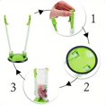 thumbnail image 4 of EASTIN 8 Pcs Pinces de Support en Acier Inoxydable pour Sacs Amples - Supports de Sacs de Préparation de Repas et de Rangement d'Aliments Mains Libres avec Poignées en Caoutchouc Vert Sécurisent les Sacs pour Congélateur et Ziploc pour une Organisation de Cuisine Sans Déversement zz, 4 of 7