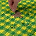thumbnail image 4 of Ambesonne Plaid Jigsaw Puzzle Durable Cardboard, Lumberjack Buffalo Checks Art, 1000 pcs, Green and Yellow, 4 of 5