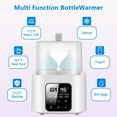 thumbnail image 4 of FVLOENG Baby Bottle Warmer,Fast Milk Warmer for Breastmilk,Accurate Temp Control,48H Thermostat,Portable Bottle Warmers,Fits 4 Bottles,Milk Warmer with Thaw,Sterilizing,Heat Food with Remote Control, 4 of 9