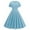 Sky Blue, variant on Xihbxyly Woman Dress Fashion Solid Color Off the Shoulder Cocktail-Length Dress Leisure Slim Fit Short Sleeve Dresses
