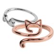 thumbnail image 3 of 2pcs Cat Design Crochet Rings Alloy Craft Ring Knitting Tools Knitting Hoop Knitting Rings, 3 of 8