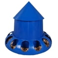 thumbnail image 1 of Methold Comedero automático antidesbordamiento para pájaros, extraíble, 2 kg, 11 litros, para fácil acceso y jardín (azul) Suministros de alimentación y agua para mascotas, 1 of 6