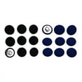 thumbnail image 6 of 10pcs Cotton Fabric Covered Buttons Sewing Accessories for Garment - Black, 6 of 6