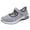 Grey, variant on CHICVOMEY Comfortable Women's Sneakers Lightweight Hook‑and‑Loop Mary Jane Shoes Breathable Mesh Walking Shoes Ideal for Daily Wear & Walking