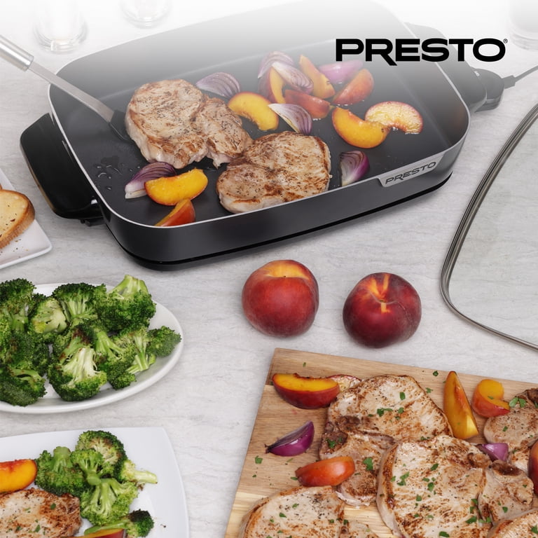 Presto 16-inch Electric Slimline Skillet with Glass Cover 06858