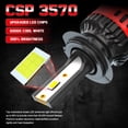 thumbnail image 3 of H7+9145 LED High Beam+LED Fog Light Bulbs D2S HID Low Beam Plug&Play 6000K White 6 Bulbs, 3 of 10