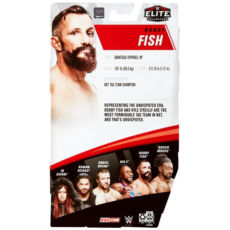 WWE Bobby Fish Elite Collection Action Figure - Walmart.com
