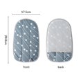 thumbnail image 3 of Almohadilla de Planchado Portátil, Accesorios para Vaporizador de Ropa, Guantes de Protección para Manos para Planchar, para Apartamento, Ropa de Viaj Redondo Azul Gloria Almohadilla de planchar, 3 of 8