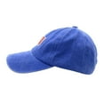 thumbnail image 3 of Empire Cove Washed USA Flag Cotton Baseball Dad Caps Patriotic Hats Vintage Blue, 3 of 6