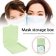 thumbnail image 5 of Sywqhk Caja de almacenamiento para mascarillas, impermeable, desechable, portátil, con clip para mascarillas (verde) Sywqhk Para estrenar, 5 of 9