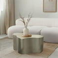thumbnail image 2 of Meridian Furniture Tevere Silver Coffee Table, 2 of 6