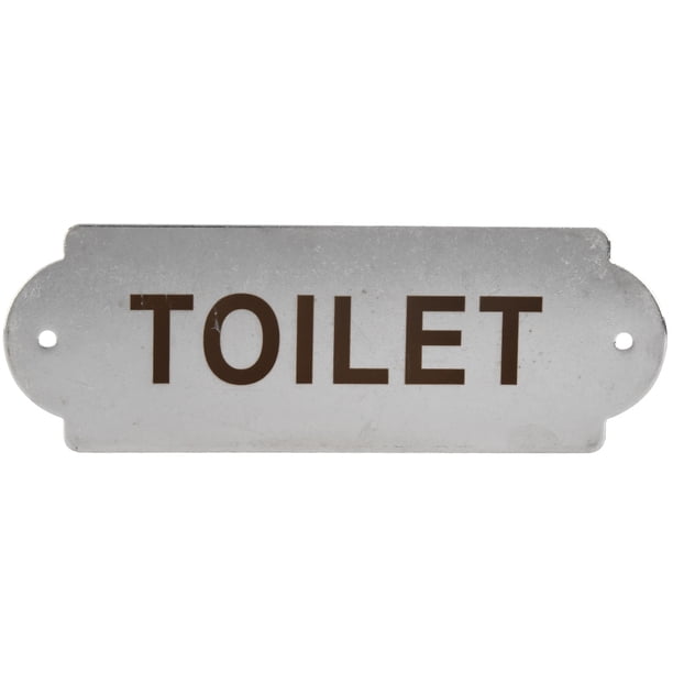 Tablero de letrero para puerta letrero de cierre de puerta tablero de letrero de advertencia de 88 g resistente al desgaste para el baño del hogar con tornillos de instalación ANGGREK Otros