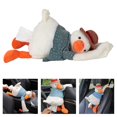 thumbnail image 2 of Cartoon Hanging Plush Napkin Holder Car Headrest Tissue Box Tissue Dispenser Plush Duck Pattern Paper Case Tissue Holder, 2 of 4