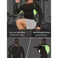 thumbnail image 5 of ANYFIT WEAR Men Athletic Cool Dry Fit T Shirts Long Sleeve Fitness Running Sports Muscle Gym Workout Patchwork Undershirt, 5 of 6