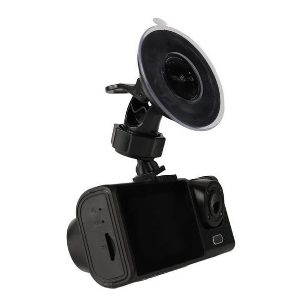 Cámara De Tablero, Grabadora De Conducción De Automóvil Gran Angular Grande De 3 Lentes 12 A 24V 1080P Duradera Con Cargador Para Automóvil