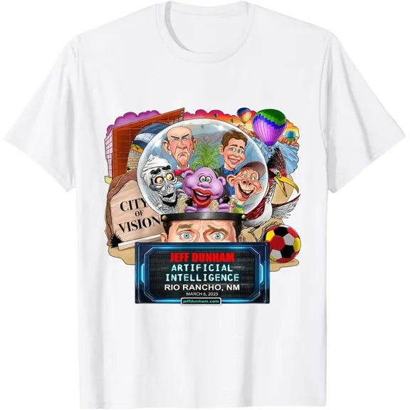 DOPASHIRT Jeff Dunham Rio Rancho, Nm (2025) T-Shirt Unisex S-5XL Hot Trending Shirt, Vintage Birthday Gift