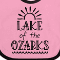 thumbnail image 4 of Inktastic Lake of the Ozarks Sun and Lake Boys or Girls Baby Bib, 4 of 4