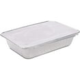 thumbnail image 3 of Displastible Disposable Aluminum Pans with Lids Freezer and Oven-Safe 2.25 Pans 10 Pack, 3 of 7