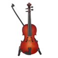 thumbnail image 3 of Miniature Violin Model, Musical Instrument Realistic Miniature Violin Handicraft  for Ceremony, 3 of 7