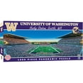 thumbnail image 2 of MasterPieces - 1000 Piece Jigsaw Puzzle, NCAA Washington Huskies, Panoramic Football Stadium View, Fun for Adults and Family, 13"x39", 2 of 4