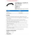 thumbnail image 2 of Lower Radiator Hose - Compatible with 1948 - 1952 Ford F-1 1949 1950 1951, 2 of 2
