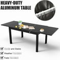 thumbnail image 3 of Lightweight Aluminum - Expandable Surface - Lawn and Porch - Easy - Assembly Dining Table, 3 of 3
