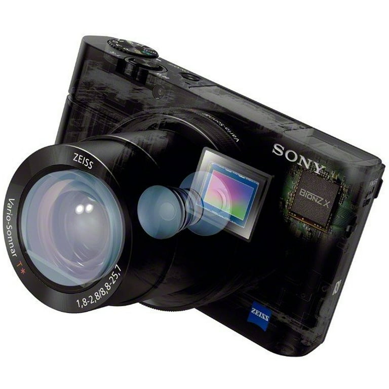 Sony Cyber-shot RX100 III Compact Digital Camera DSC-RX100M3 w