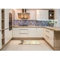 thumbnail image 6 of Ahgly Company Machine Washable Indoor Rectangle Traditional Gold Area Rugs, 2' x 3', 6 of 7