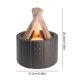 thumbnail image 5 of Humidificador Niebla Fría Con Difusor Aceite Esencial Aromaterapia Hoguera 250 Ml () Blanco, 5 of 5