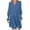 Navy, variant on yillto Dresses for Womens Long Sleeve Casual Loose Spring Fashion Crew Neck Mini Dress Clothes