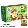 thumbnail image 3 of Mott's No Sugar Added Applesauce, 3.2 oz, 12 Count Clear Pouches, 3 of 21