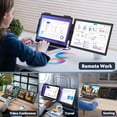thumbnail image 3 of KEEPTIME 14" FHD 1080P IPS Laptop Screen Extender, Portable Monitor for 14-17" Notebooks, Dual Display with USB-C HDMI, Plug and Play for Windows Mac Android Switch PS5, 3 of 9
