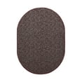 thumbnail image 1 of Furnish My Place Indoor Outdoor Floor Rug - 6 ft. x 9 ft. Oval, Burgundy, Distressed, Area Rug for Bedrooms, Hallways, Living Rooms, 1 of 5