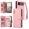 thumbnail image 1 of Case for Google Pixel 6A 5G Magnetic Leather Zipper Wallet Cover Card Holder, 1 of 5