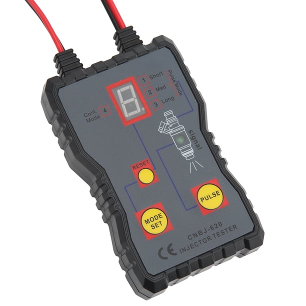 Probador De Inyector De Combustible, Pantalla LED Grande, Herramienta De Escaneo De Inyector De Combustible, Batería De Coche De 12 V Para Vehículo Motocicleta