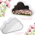 thumbnail image 2 of 2Sets Cloud Mirror Tulip Lamp Handmade DIY Tulip Night Light Simulation Flower Lights Room Decorations Purple, 2 of 5