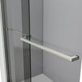 thumbnail image 6 of DreamLine Sapphire 56-60 in. W x 60 in. H Semi-Frameless Bypass Tub Door in Brushed Nickel and Gray Glass, 6 of 9