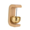 thumbnail image 1 of GUOOL Door Bells Hanging Entrance Cafe Creative Gift Windows Shopkeeper Bells Wood Without Bird, 1 of 9