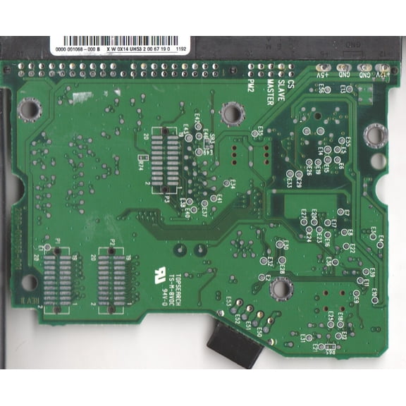 WD200EB-11BHF0, 0000 001068-000 B, WD IDE 3.5 PCB