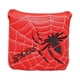 thumbnail image 3 of Martillo de golf Putter Head Cover Protección para la cabeza Forro interior de felpa Cuero de PU Golf Rojo, 3 of 8