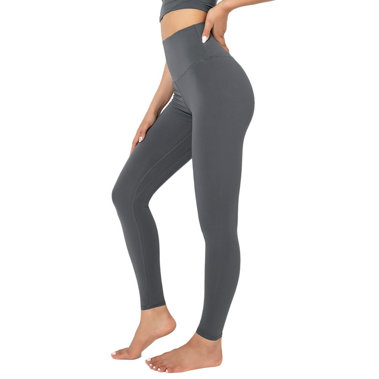 FOCUSNORM Yoga Pants for Women with Pockets High Waisted Leggings for Women Workout  Leggings 