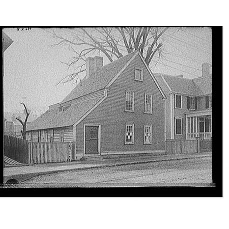 Historic Print, [Narbonne House, 71 Essex Street, Salem, Mass.], 18" x 24"