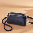 thumbnail image 1 of Bolso de hombro de cuero para mujer, moderno, sencillo, pequeño, horizontal, tipo bandolera, para teléfono móvil, 1 of 6