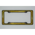 thumbnail image 2 of Creathome 3D Shining and Neon License Plate Frame from Pure Zinc Alloy Metal Per, 2 of 11