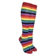 thumbnail image 2 of Women's 2 Pairs Truly Beautiful Comfortable Durable Soft Cable-Knitted Knee-High Socks LSR444-2P One SizeRandom, 2 of 2